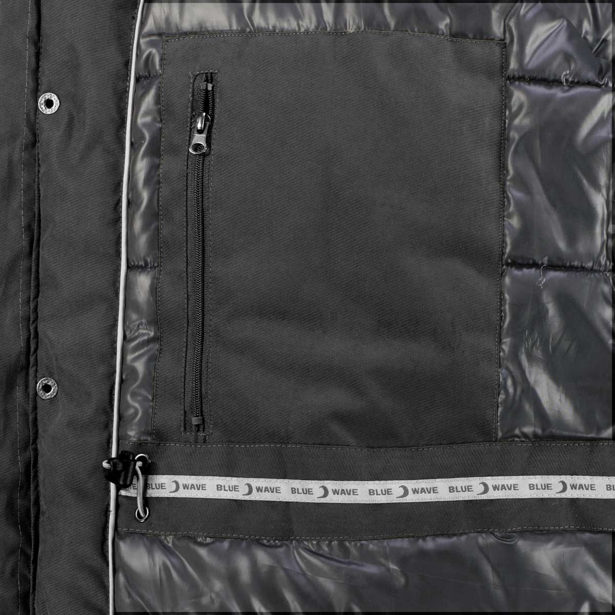 Blue Wave Funktionsparka, wind- und wasserdicht schwarz