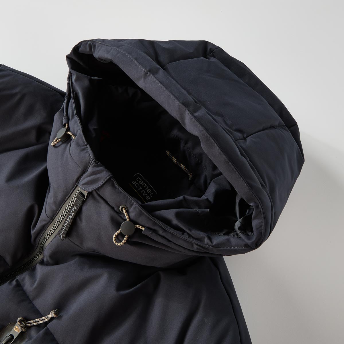 camel active Parka mit Wattierung, wasserdicht dunkelblau