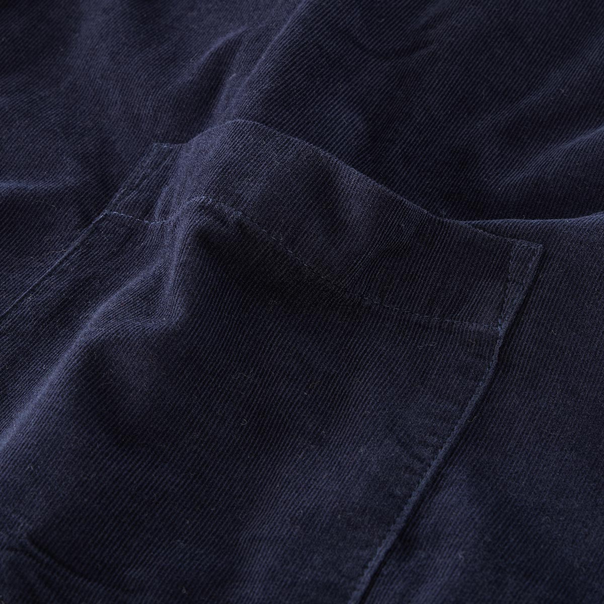 North Cordhemd aus Baumwolle blau