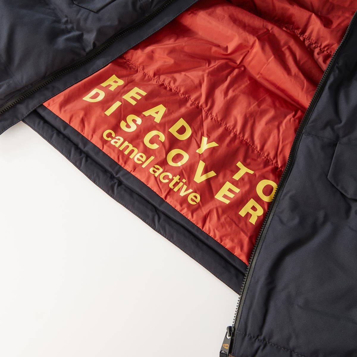 camel active Parka mit Wattierung, wasserdicht dunkelblau
