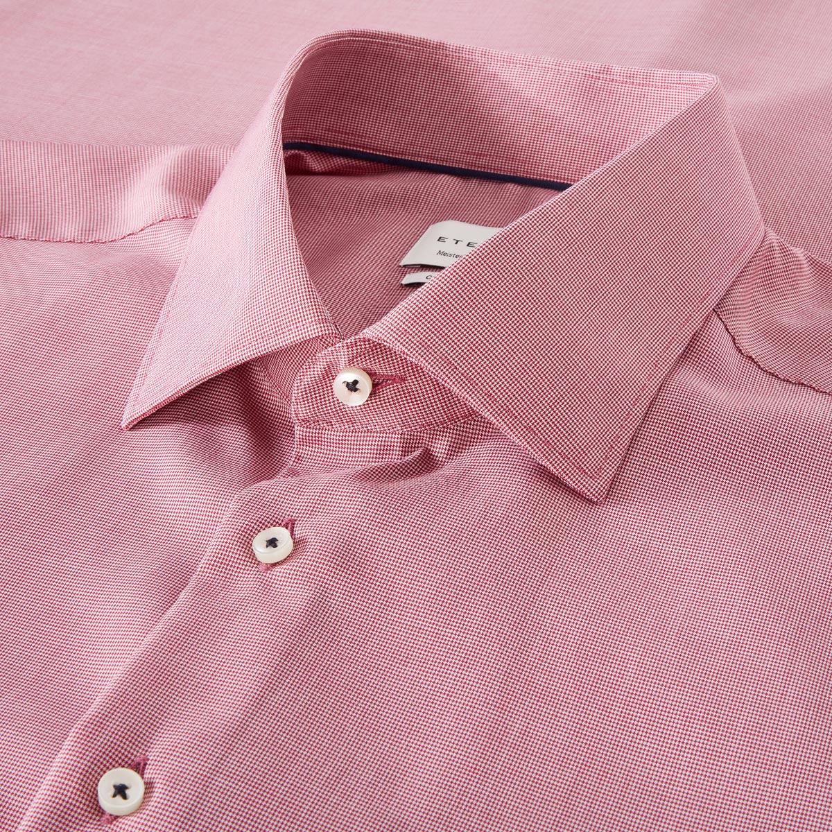 ETERNA Businesshemd aus Baumwollmix, bügelfrei rot