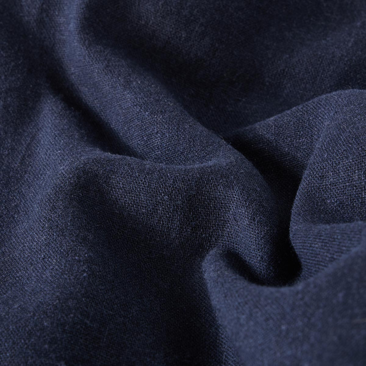 North Chino-Shorts mit Leinen dunkelblau