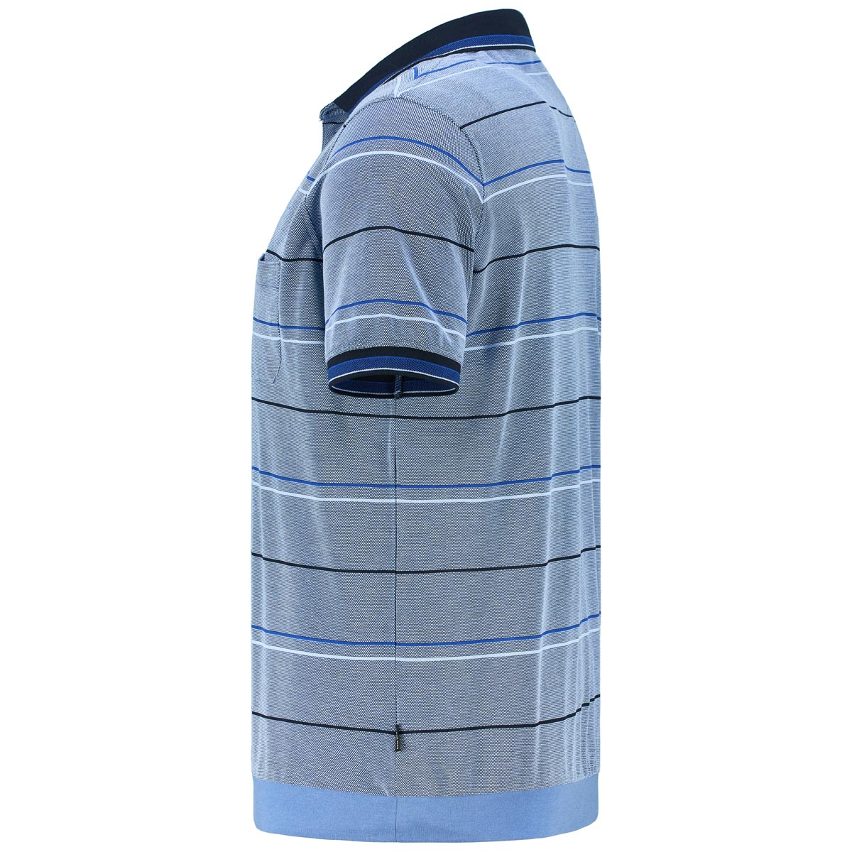 Hajo Poloshirt "Stay Fresh", bügelfrei dunkelblau