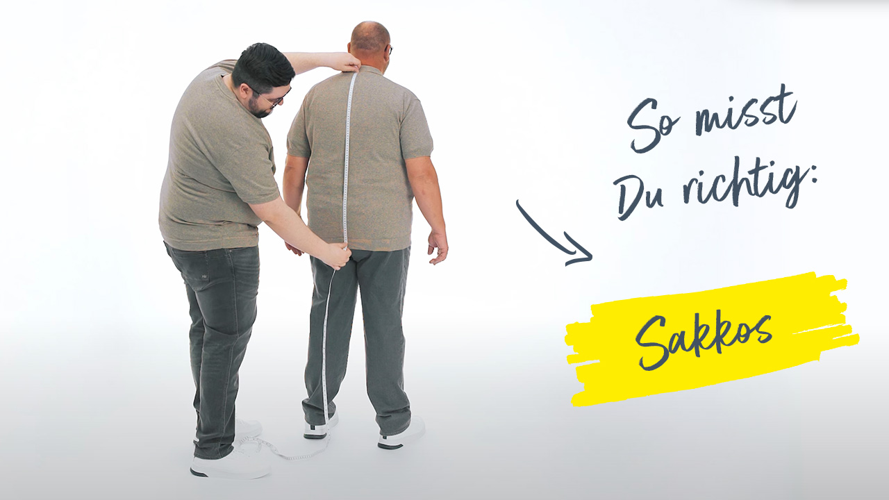 Video: Sakko richtig messen