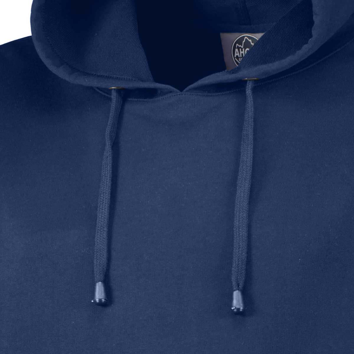 Ahorn Hoodie aus Baumwolle blau