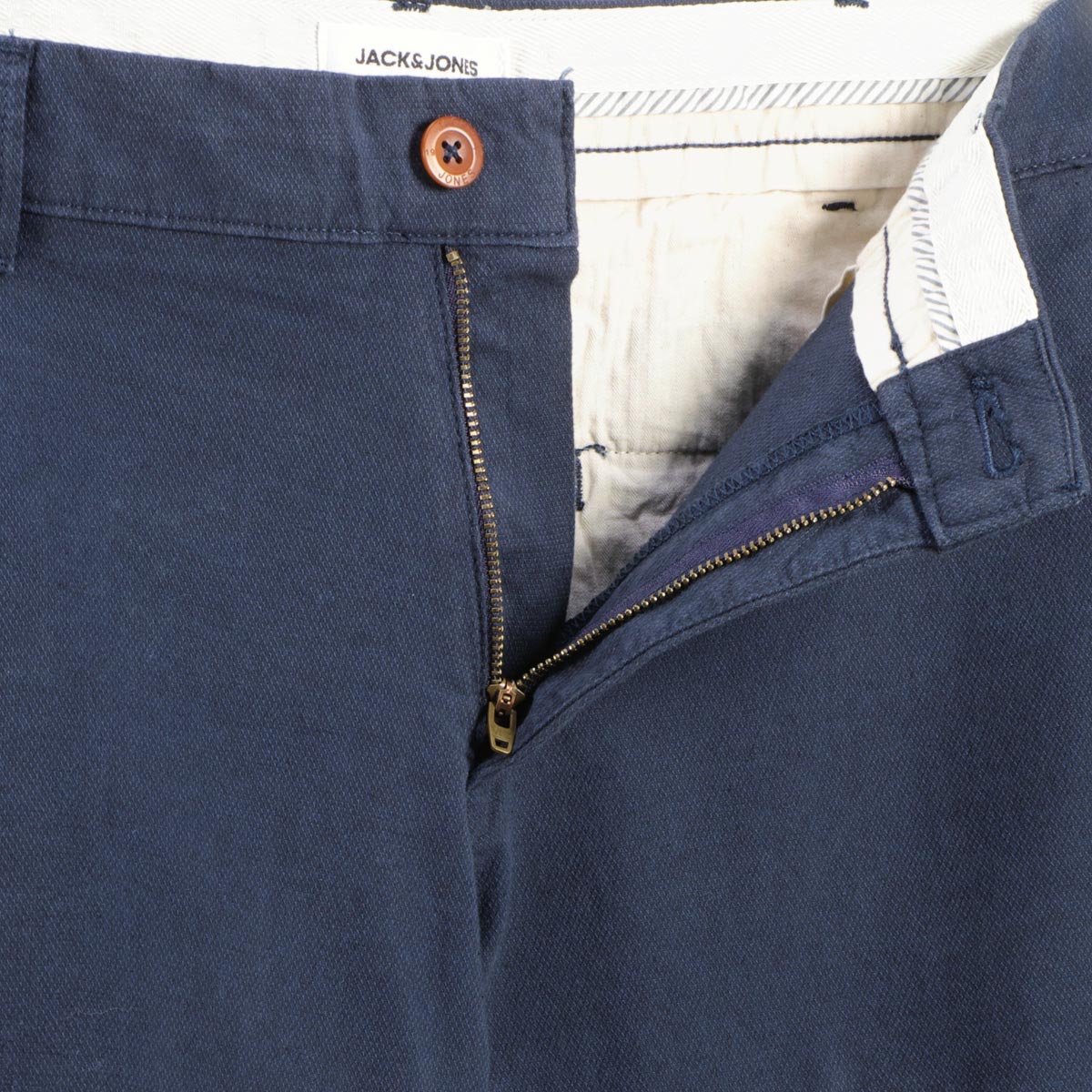 Jack&Jones Chino-Shorts mit Elasthan blau