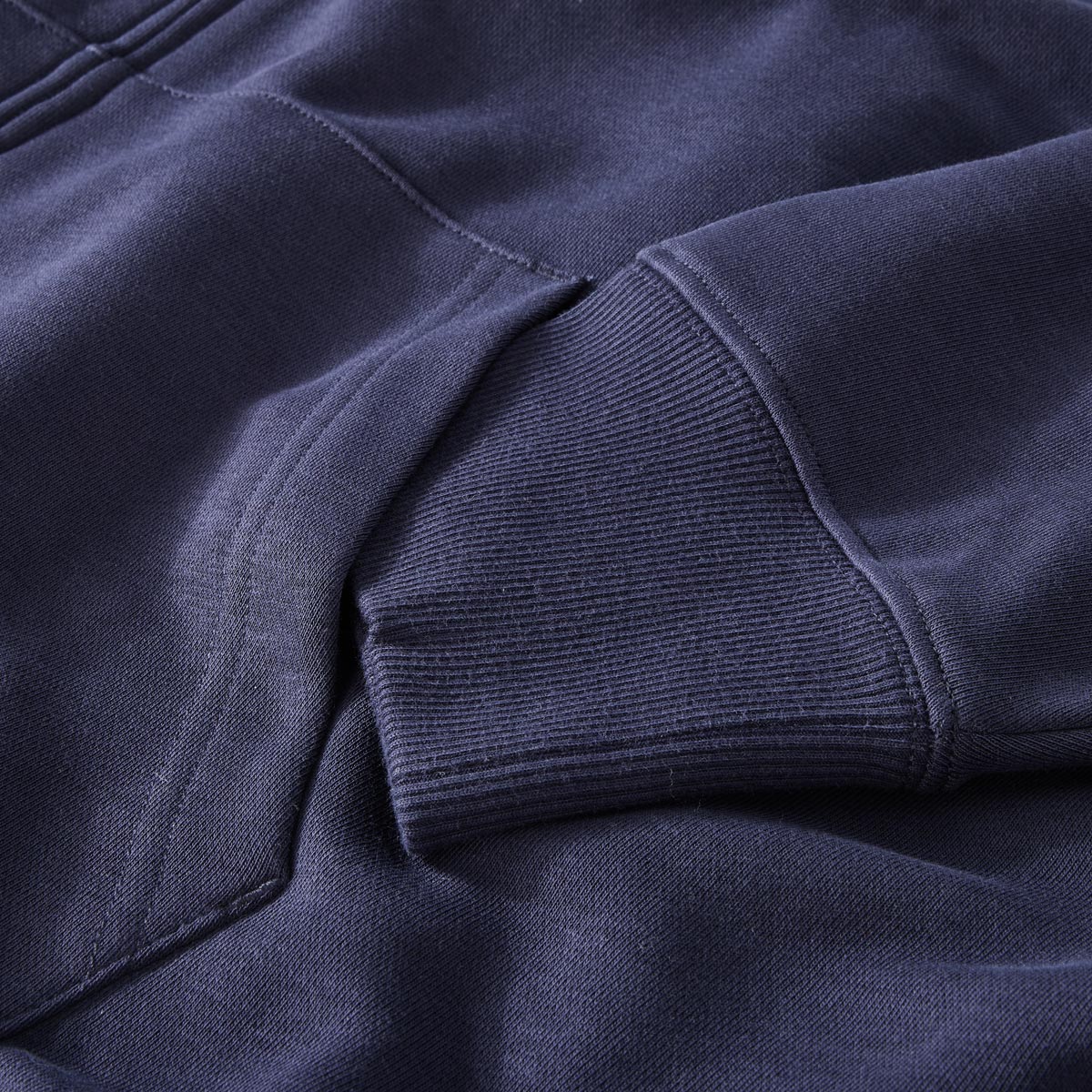 Gant Basic-Sweatjacke mit Stehkragen dunkelblau