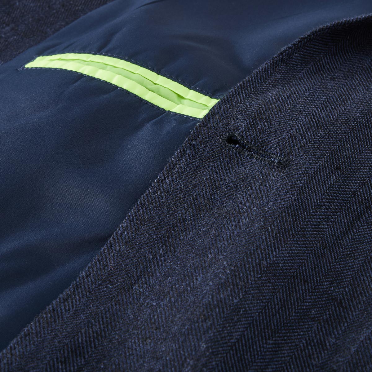 Calamar Sakko mit Leinen dunkelblau