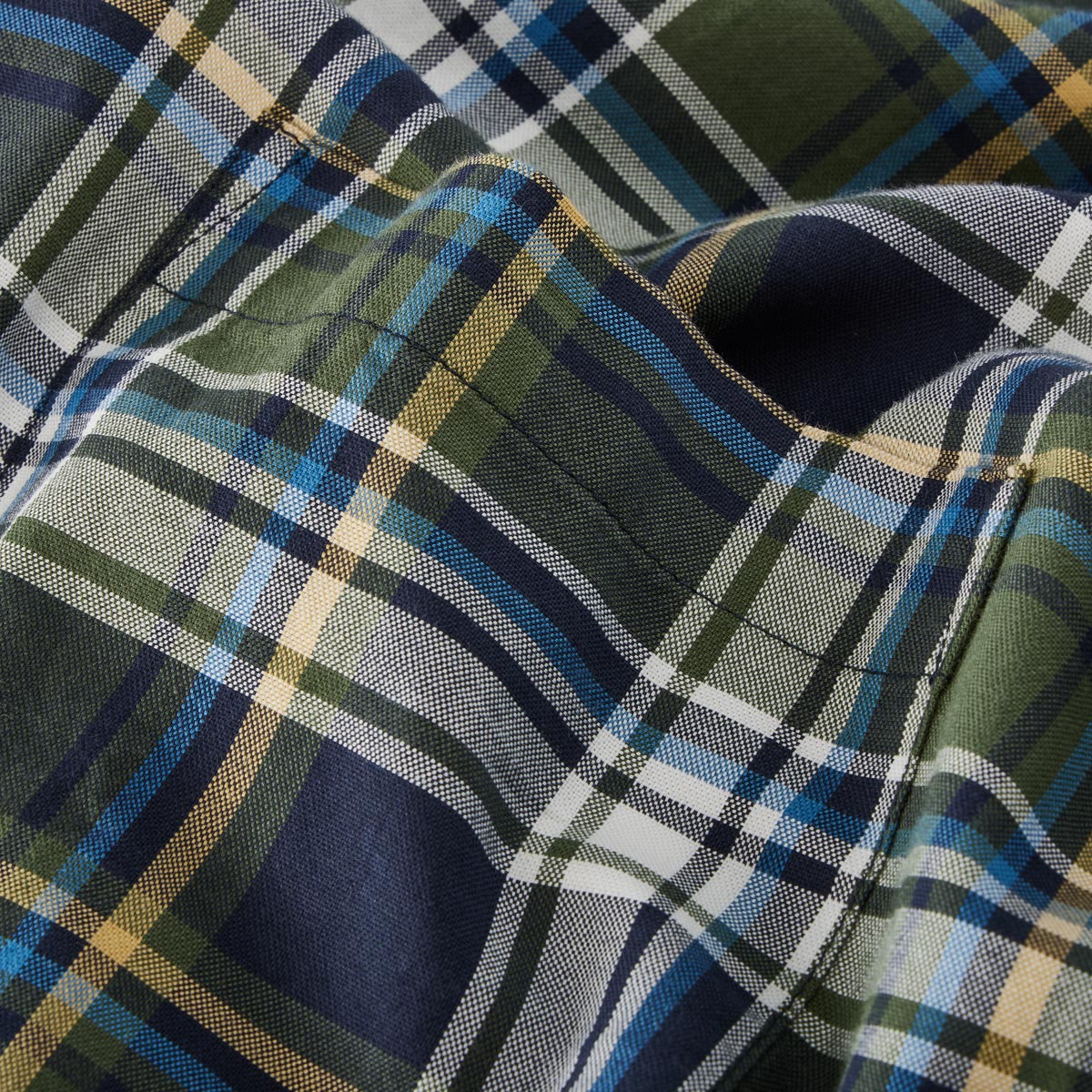 Pfundskerl Kariertes Freizeithemd dunkelgrün