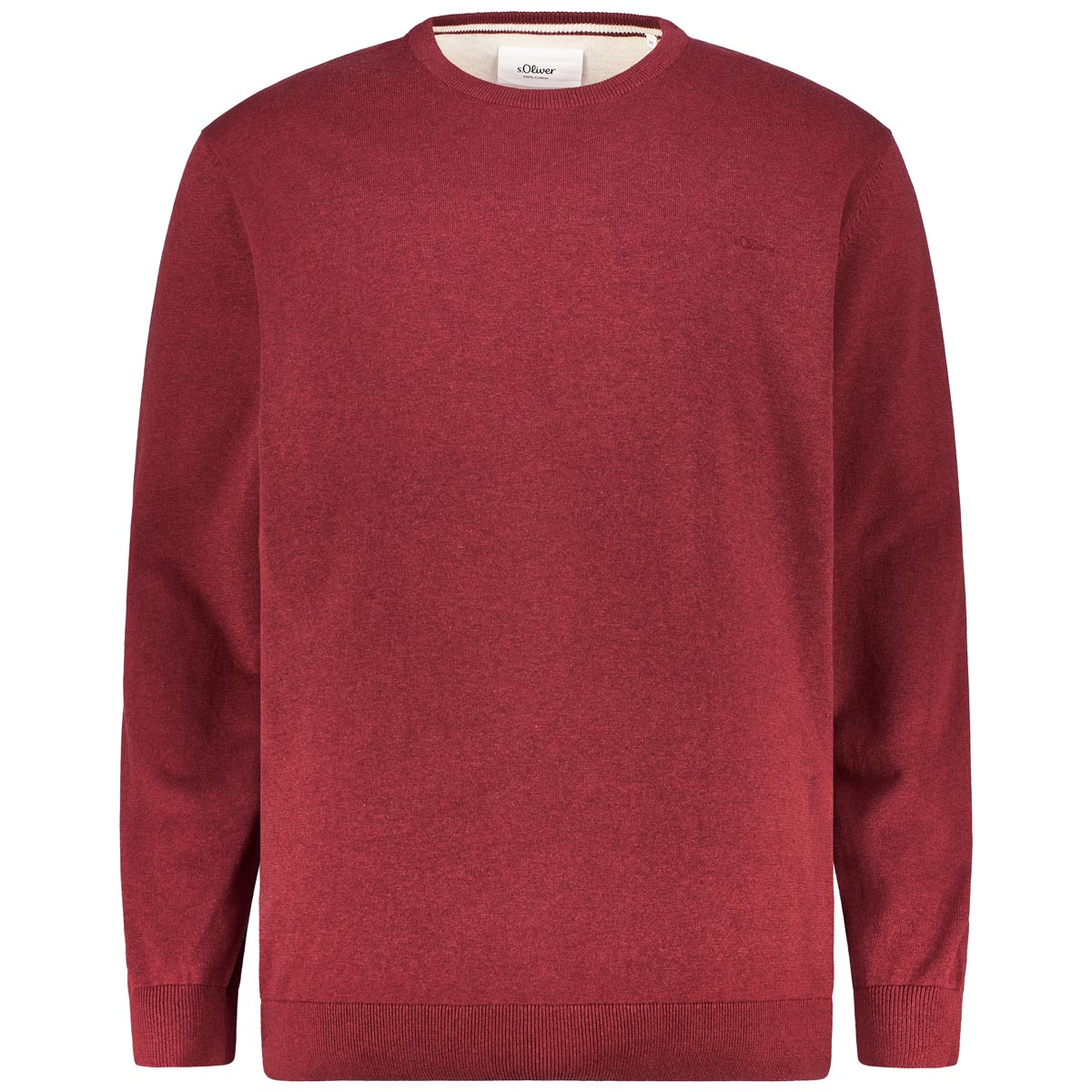 Feinstrickpullover aus Baumwolle