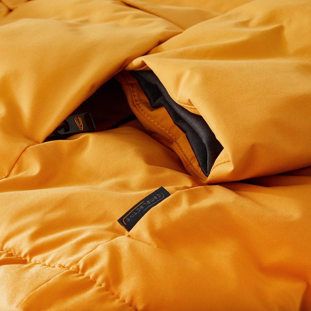 camel active Parka, wind- und wasserdicht orange