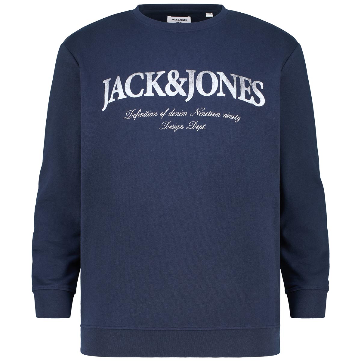 Sweatshirt mit Label-Print