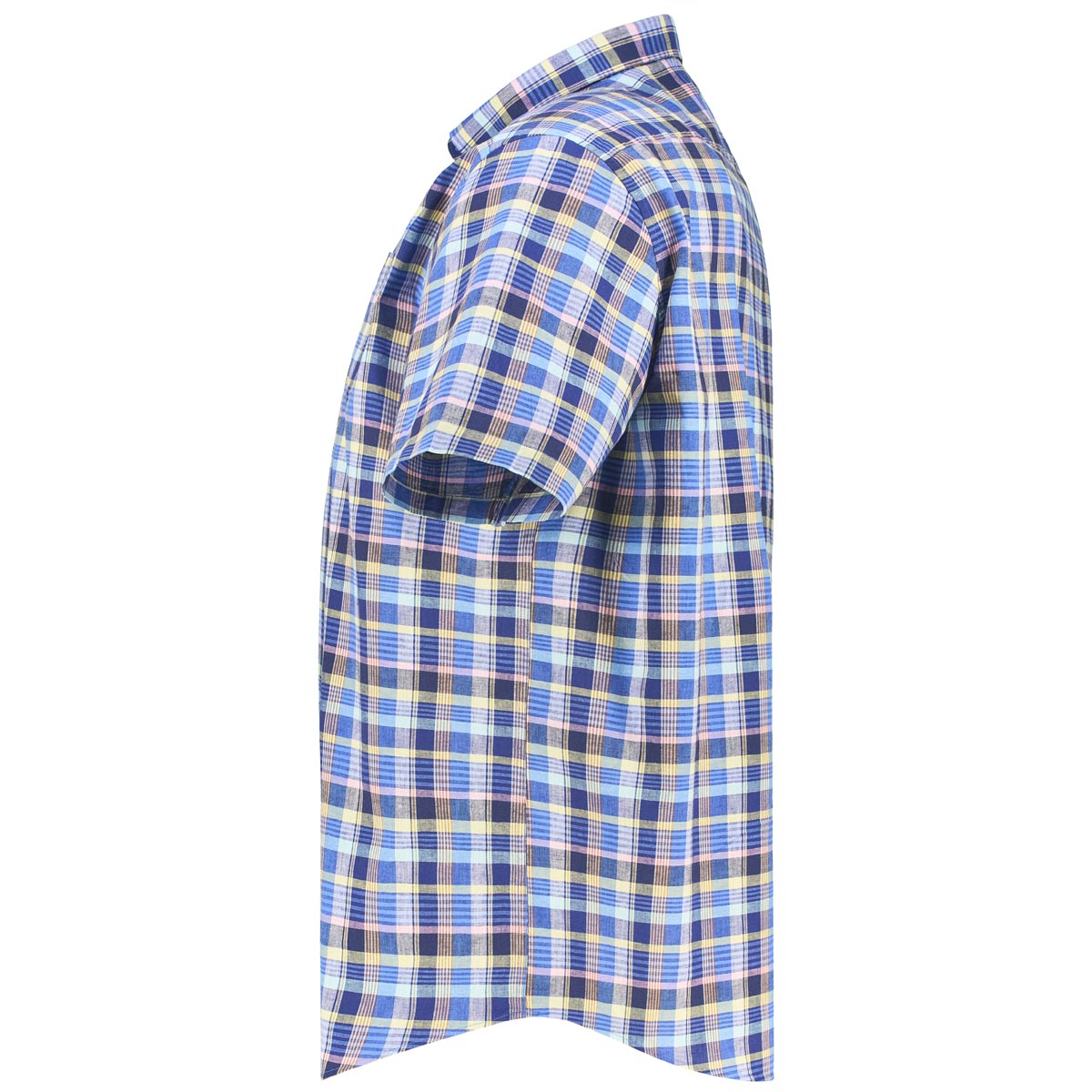 Pfundskerl Freizeithemd mit Leinen Farbe royalblau Größe: 7XL günstig online kaufen