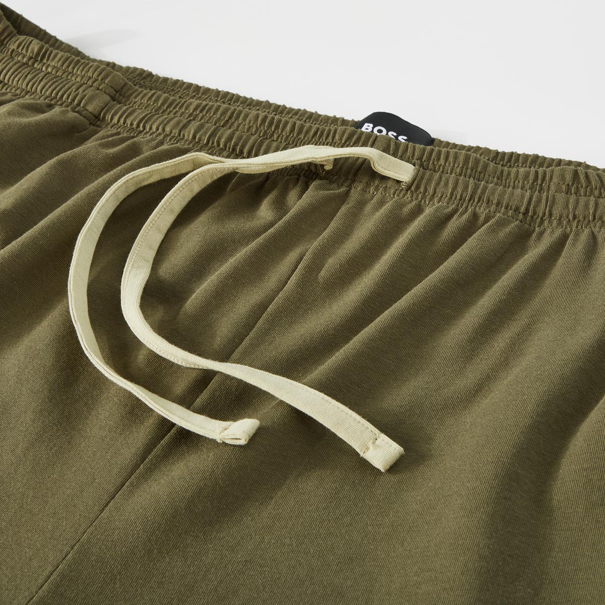 BOSS Jogging-Shorts mit Elasthan grün