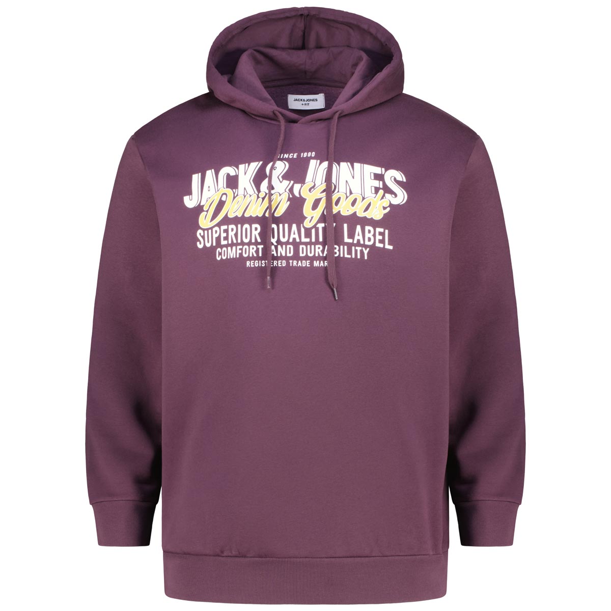 Hoodie mit Label-Print Hoodie mit Label-Print