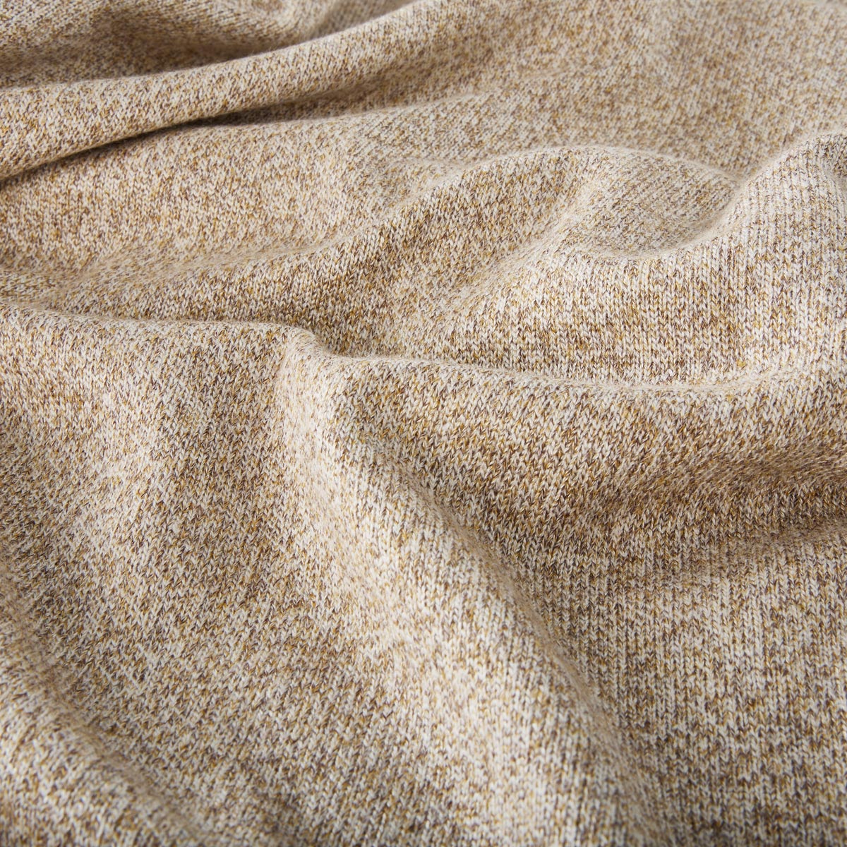 Hajo Pullover mit Stretch beige