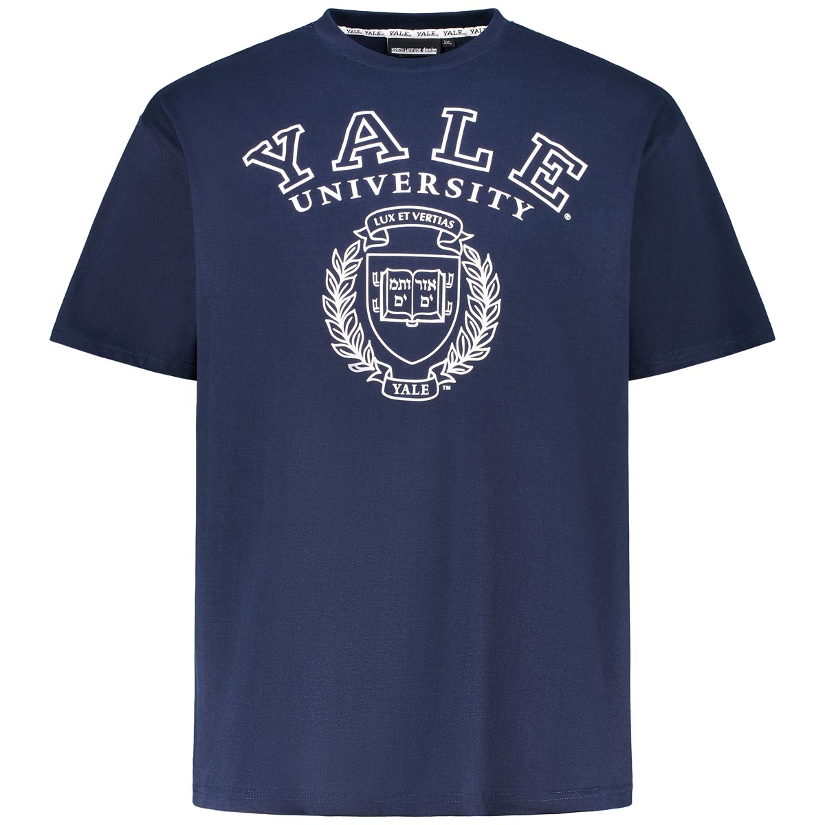 T-Shirt mit Yale-Print