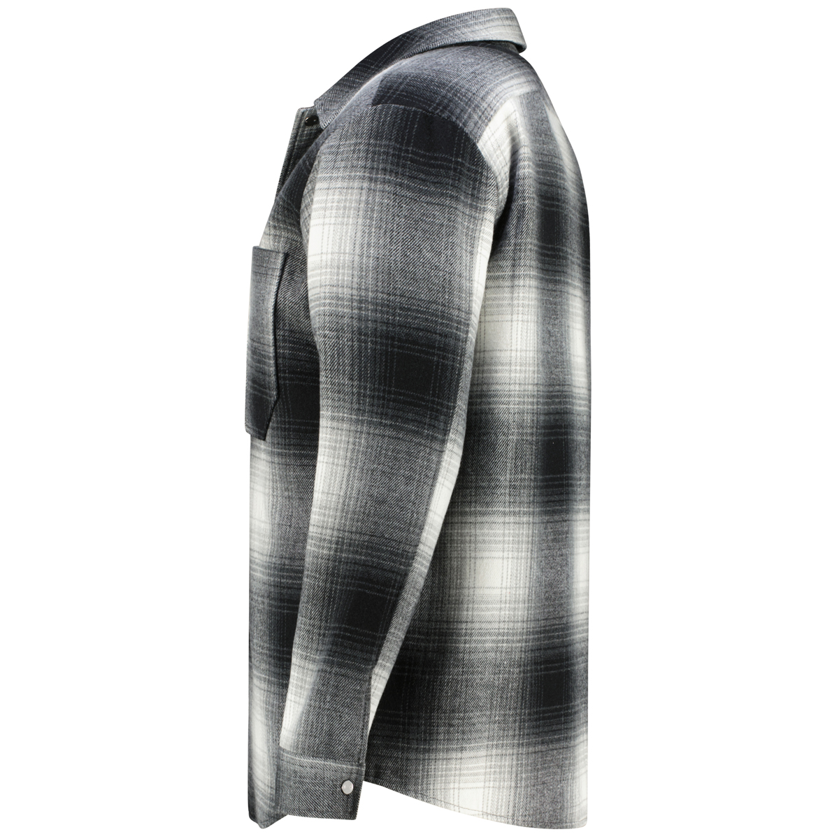 Jack&Jones Karierte Hemdjacke weiß