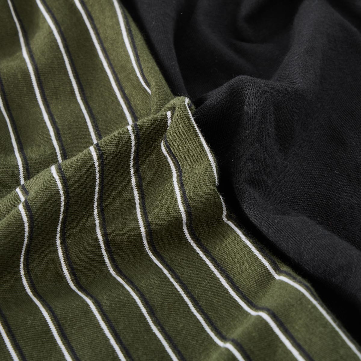 Ceceba Boxershorts aus Baumwoll-Jersey, Doppelpack grün