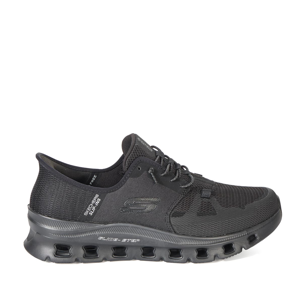 SKECHERS Sneaker „Glide“ mit Memory Foam schwarz