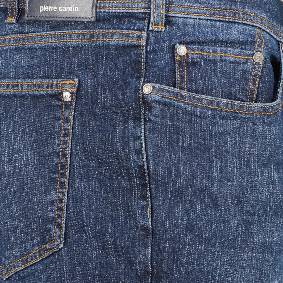 Pierre Cardin Stretch-Jeans "Laval", Regular Fit jeansblau