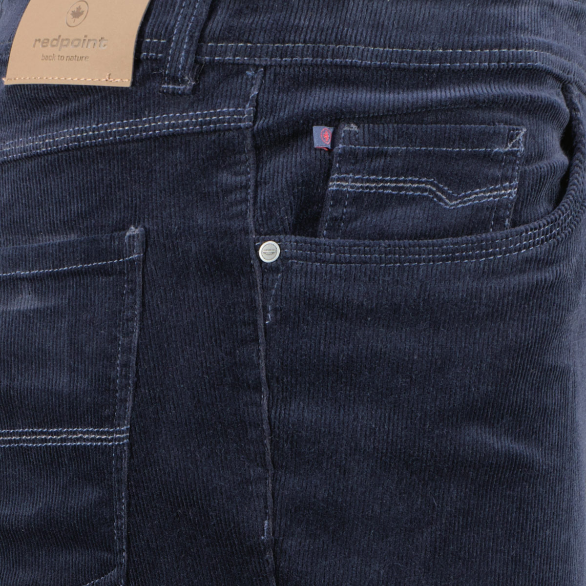 Redpoint Cordhose "Milton" mit Stretch, Regular Fit dunkelblau