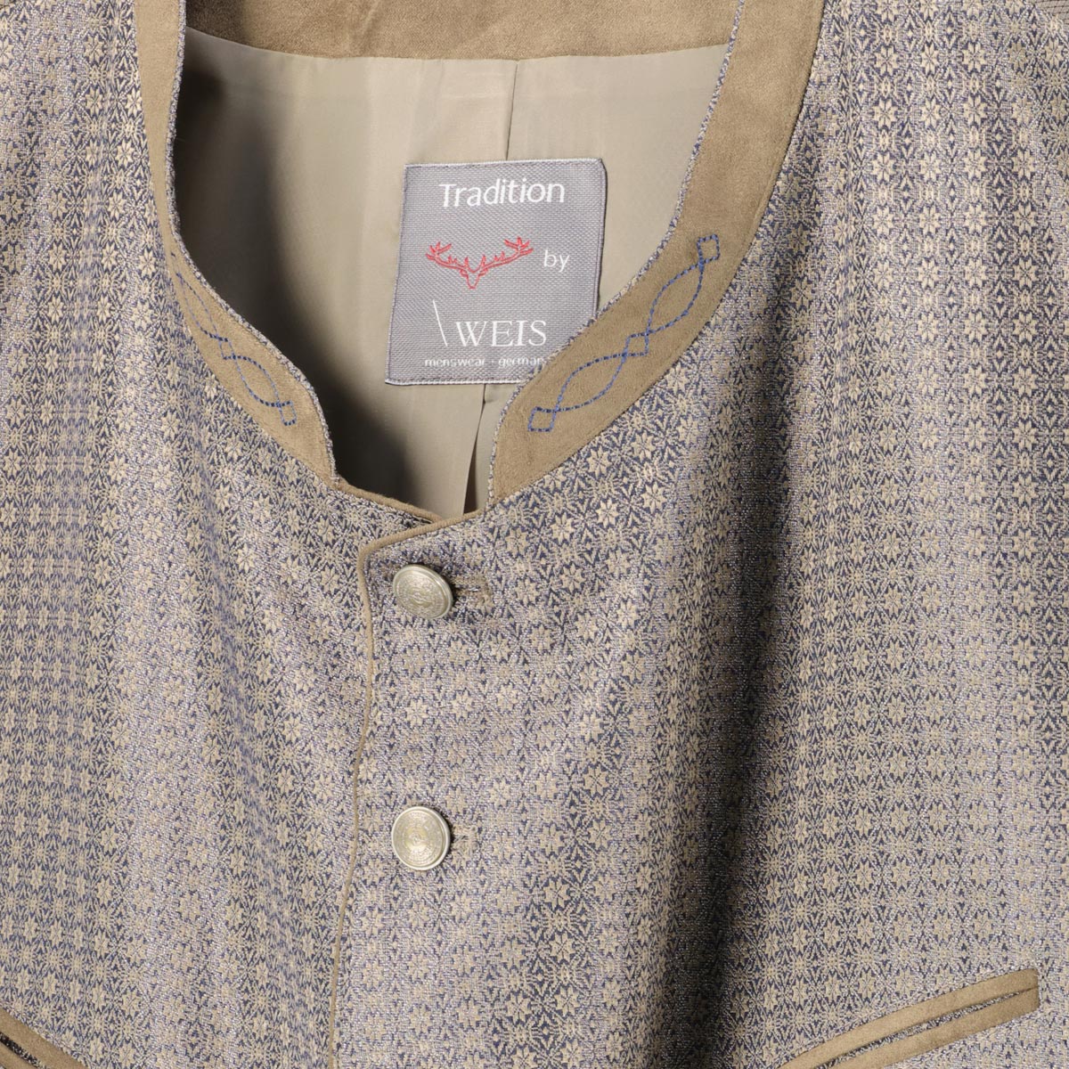 Weis Trachtenweste beige