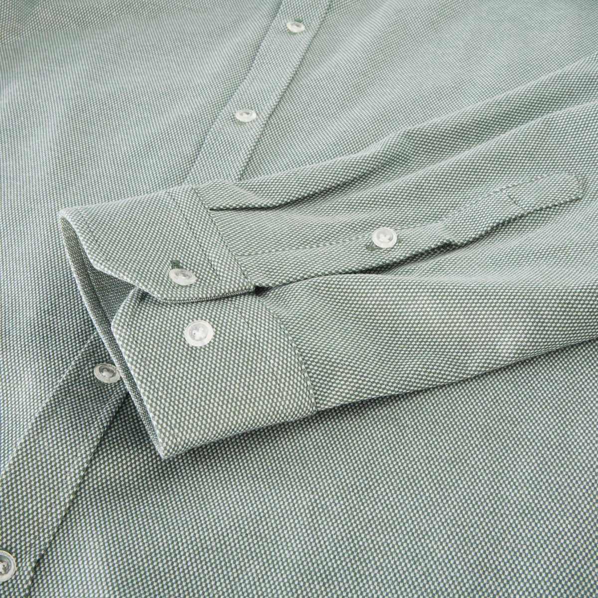 BOSS Freizeithemd aus "Dynamic Jersey" dunkelgrün