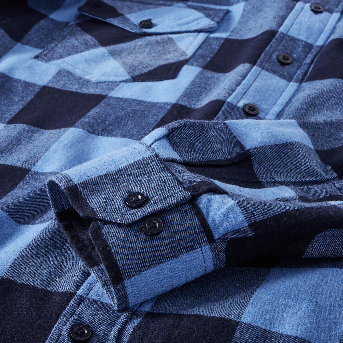 Kamro Kariertes Freizeithemd hellblau