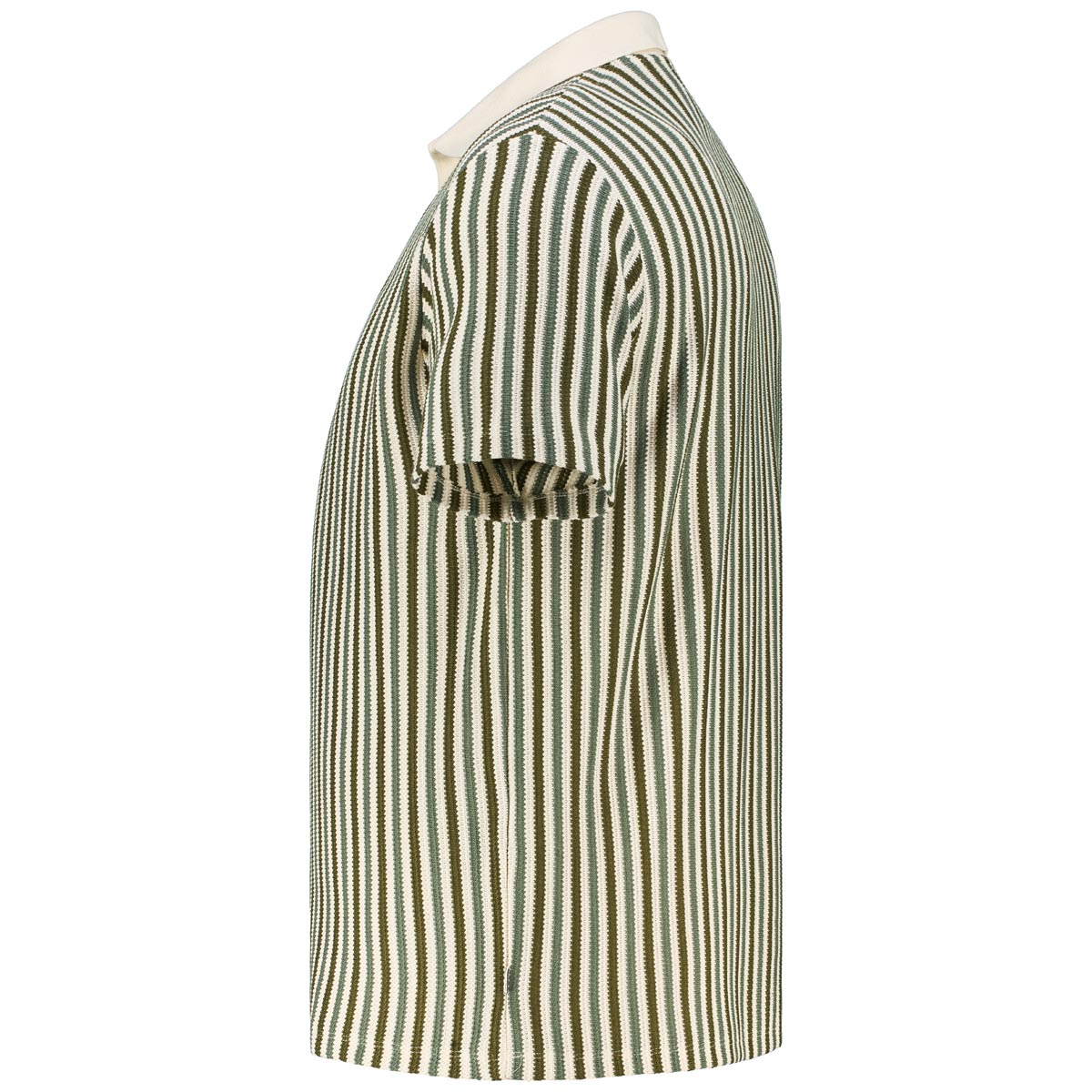 Jack&Jones Strick-Poloshirt mit Muster grün