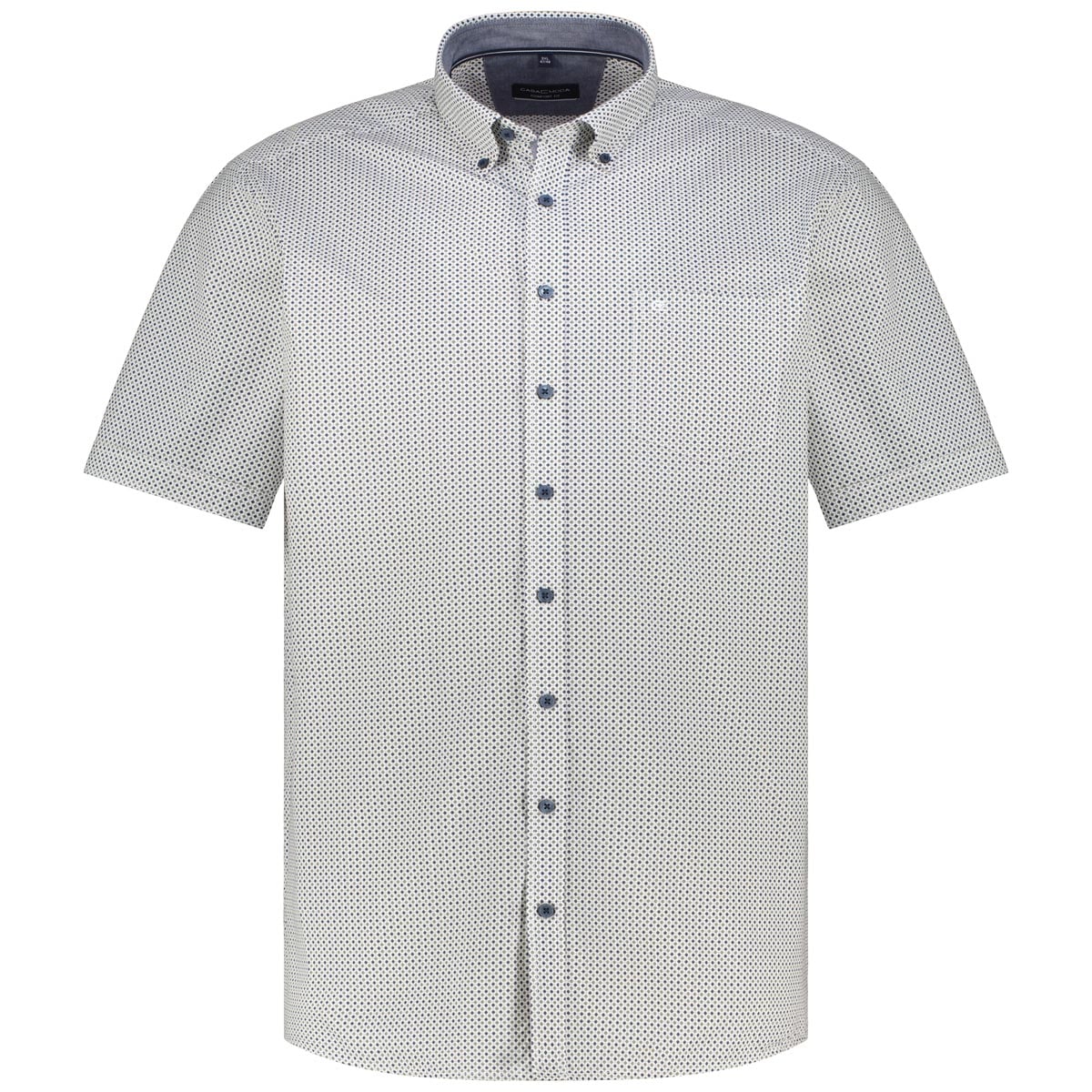 CASA MODA Freizeithemd aus Baumwolle grün CASA MODA Freizeithemd aus Baumwolle grün