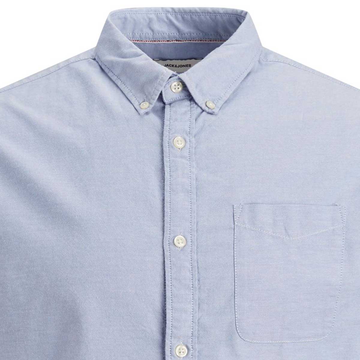 Jack&Jones Freizeithemd aus Baumwolle blau