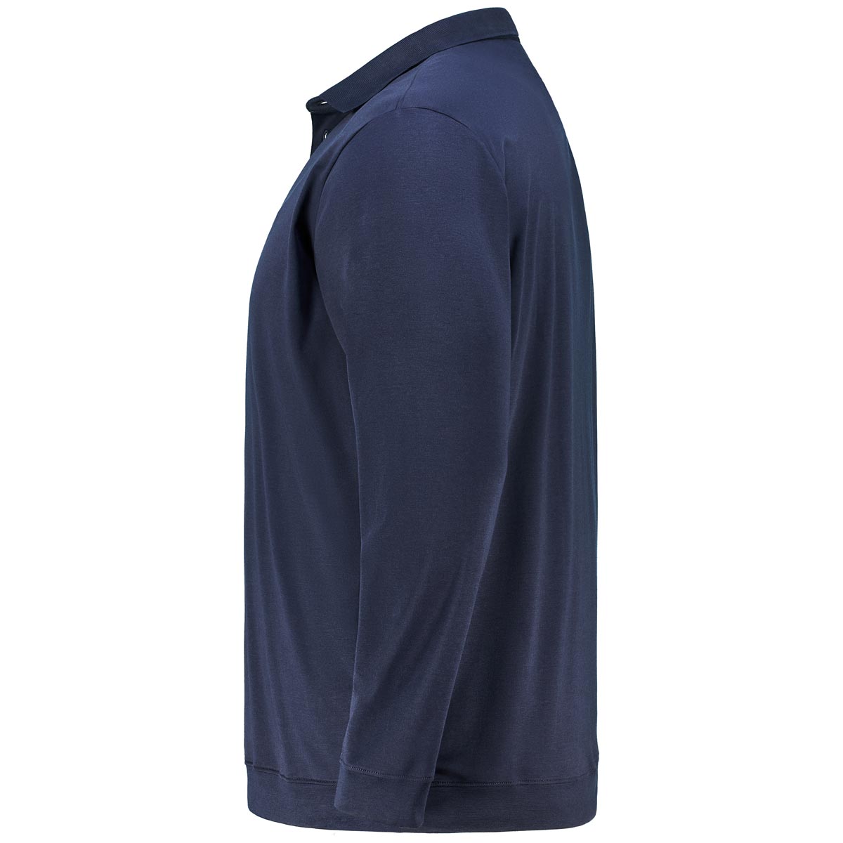 RAGMAN Poloshirt aus Baumwoll-Jersey marine