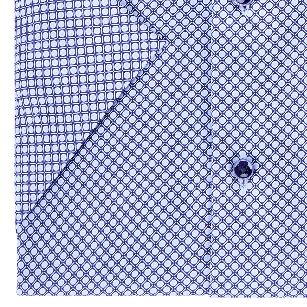 ETERNA Businesshemd, kurzarm, bügelfrei blau