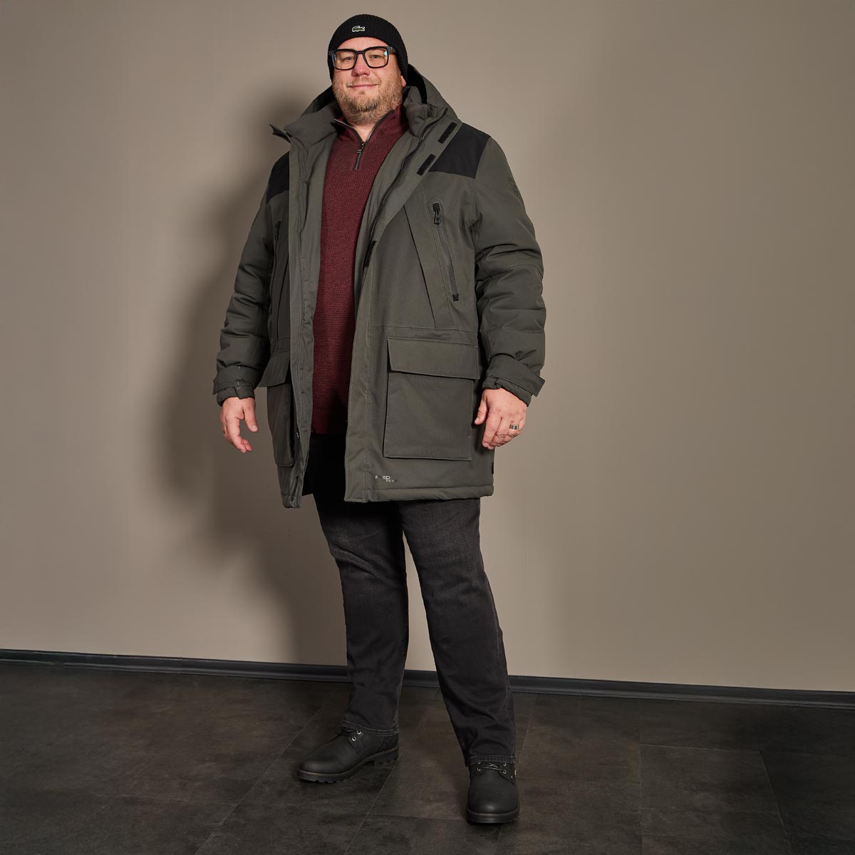 Redpoint Parka, wind- und wasserdicht oliv