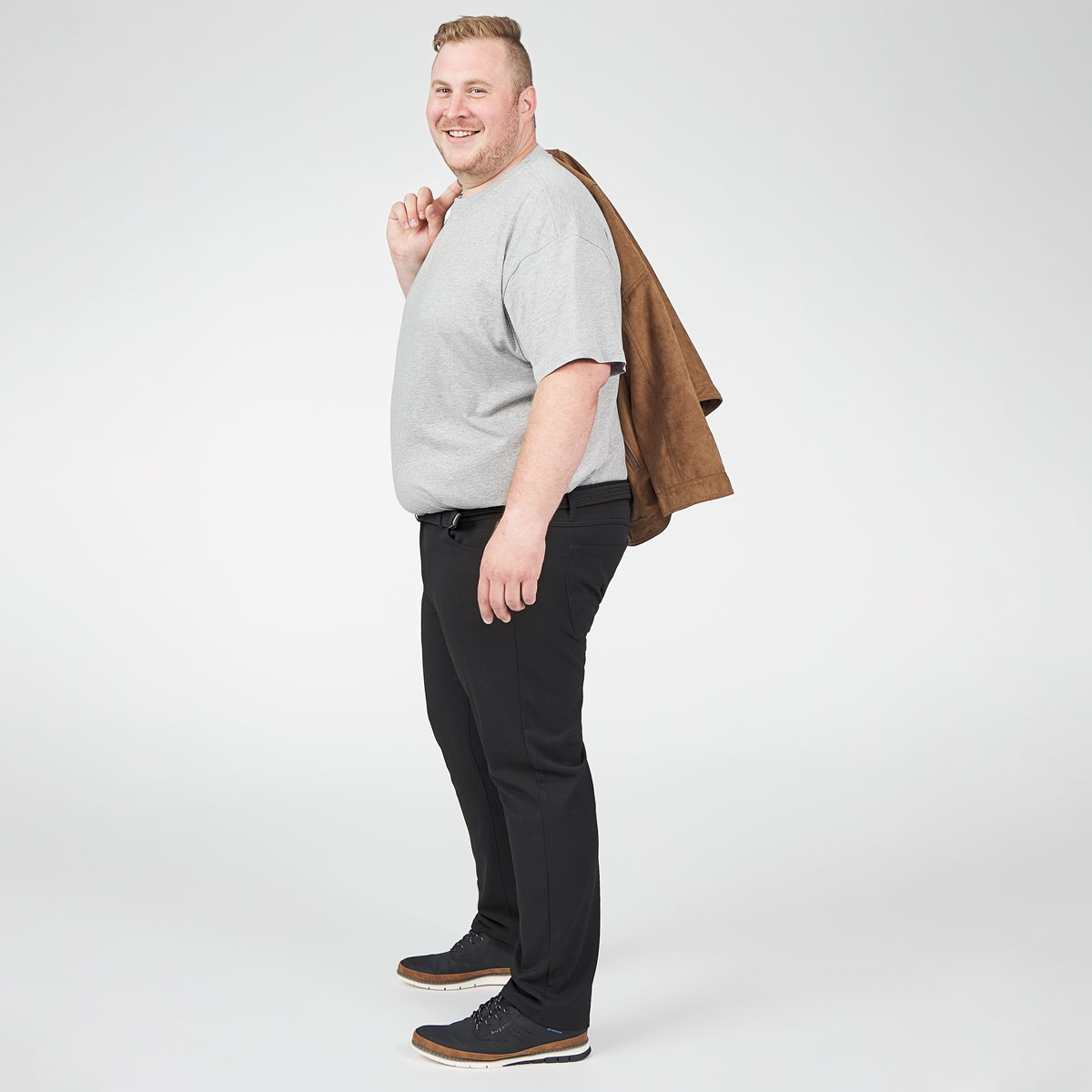 Colac Knitterfreie Stretch-Hose "Tim", Slim Fit schwarz Colac Knitterfreie Stretch-Hose "Tim", Slim Fit schwarz