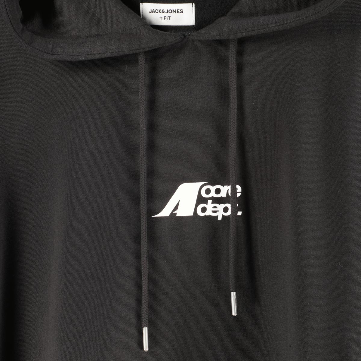 Jack&Jones Hoodie aus Baumwollmix schwarz