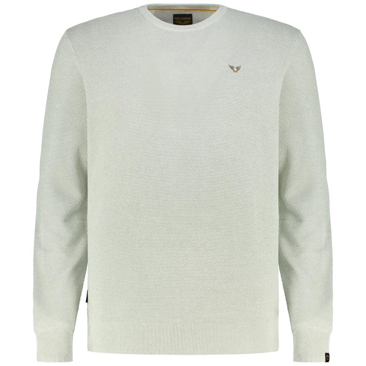 Pullover aus Materialmix