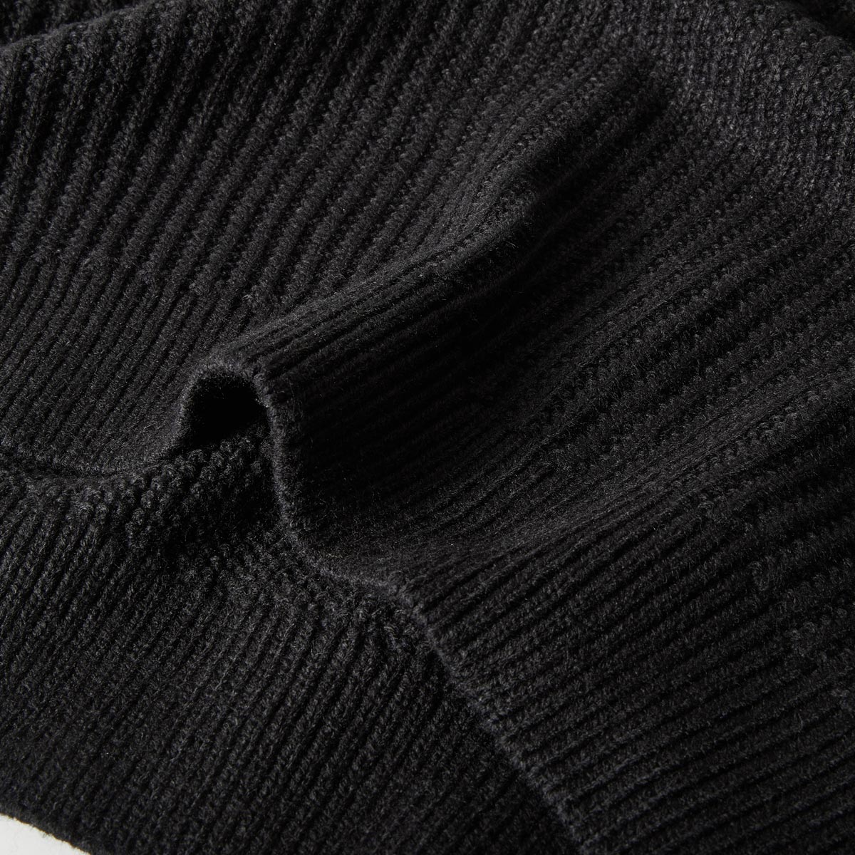Jack&Jones Pullover aus wärmendem Strickmix schwarz