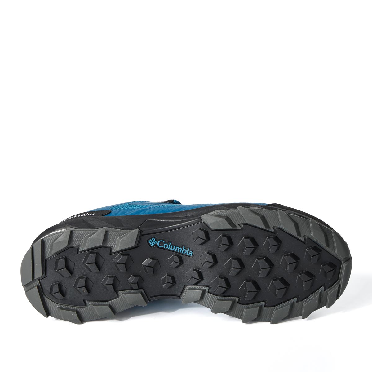 Columbia Sneaker mit Wechselfußbett, wasserdicht und leicht mittelblau