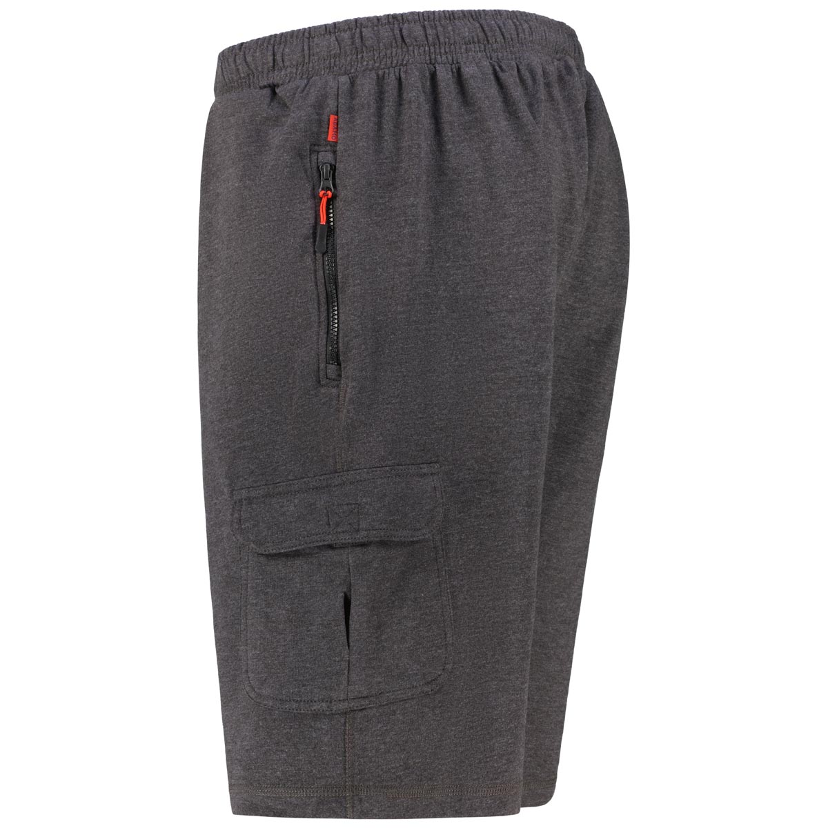 ADAMO Jogging-Shorts mit Cargo-Taschen anthrazit ADAMO Jogging-Shorts mit Cargo-Taschen anthrazit