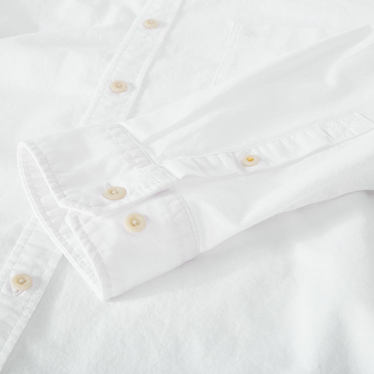 camel active Freizeithemd mit Elasthan weiß