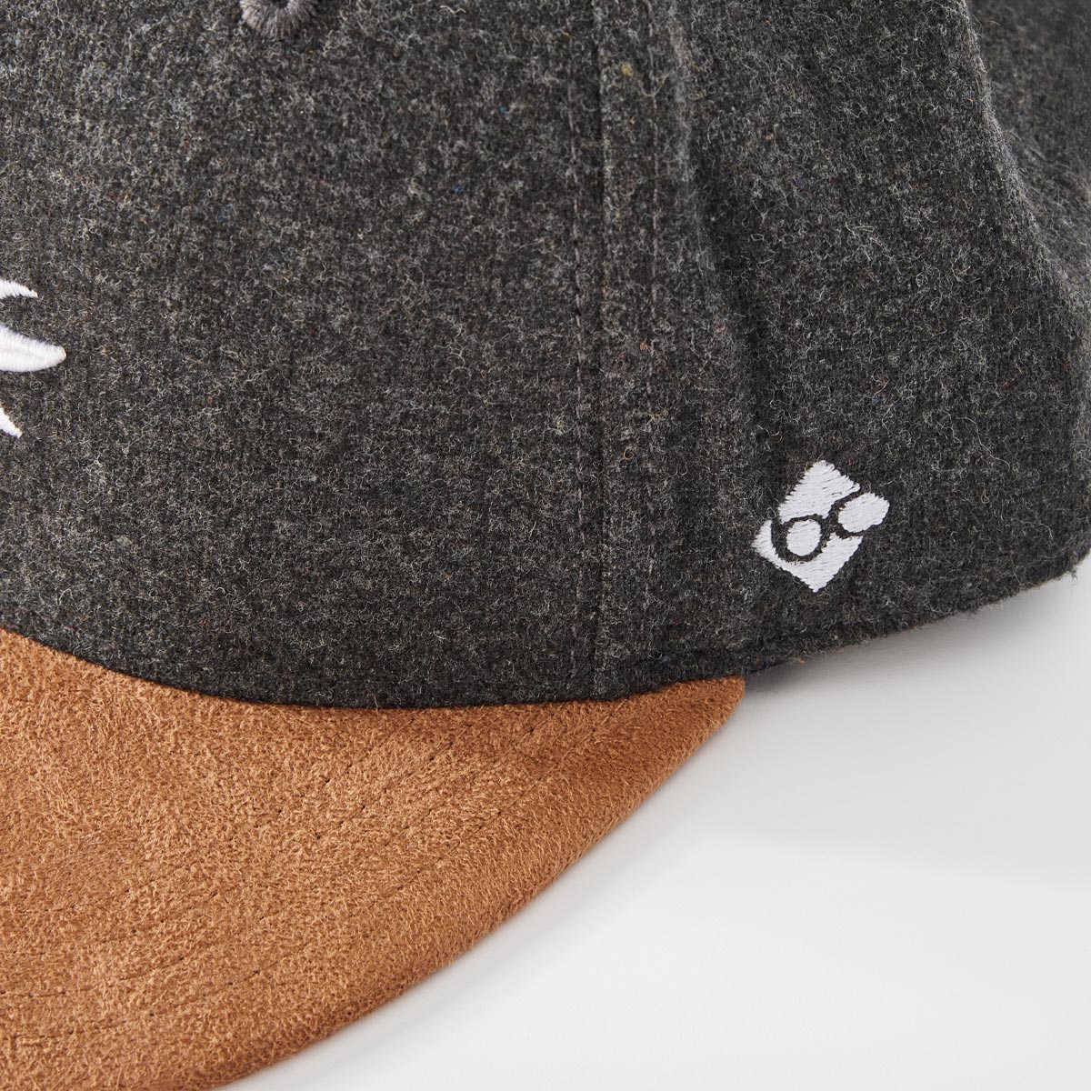 Bavarian Caps Snapback Cap "Edelweiß" dunkelgrau