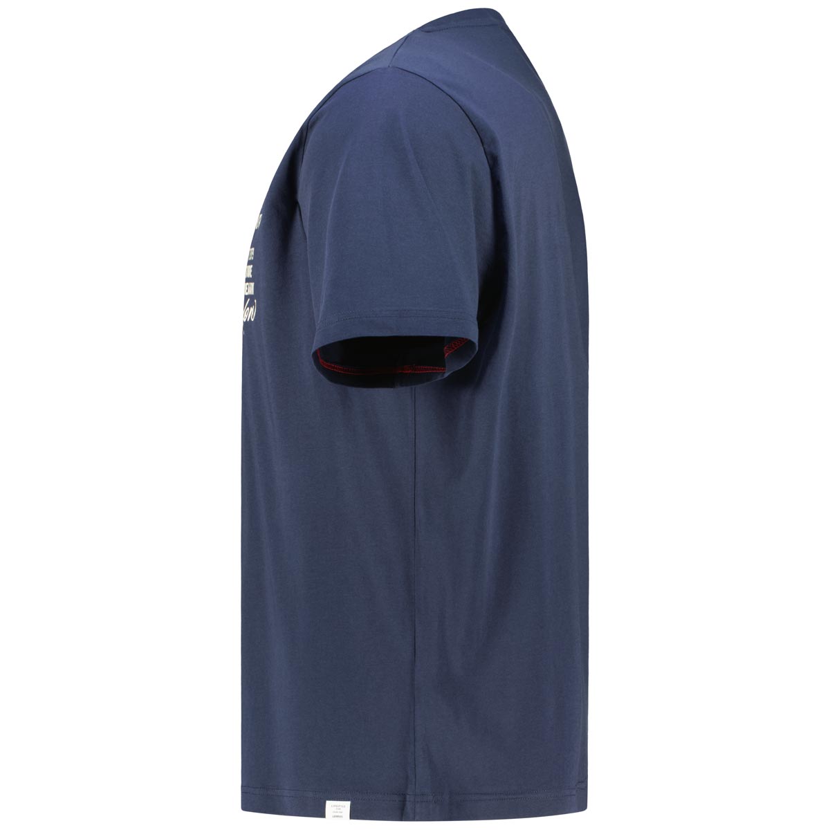 Lerros T-Shirt mit Print blau