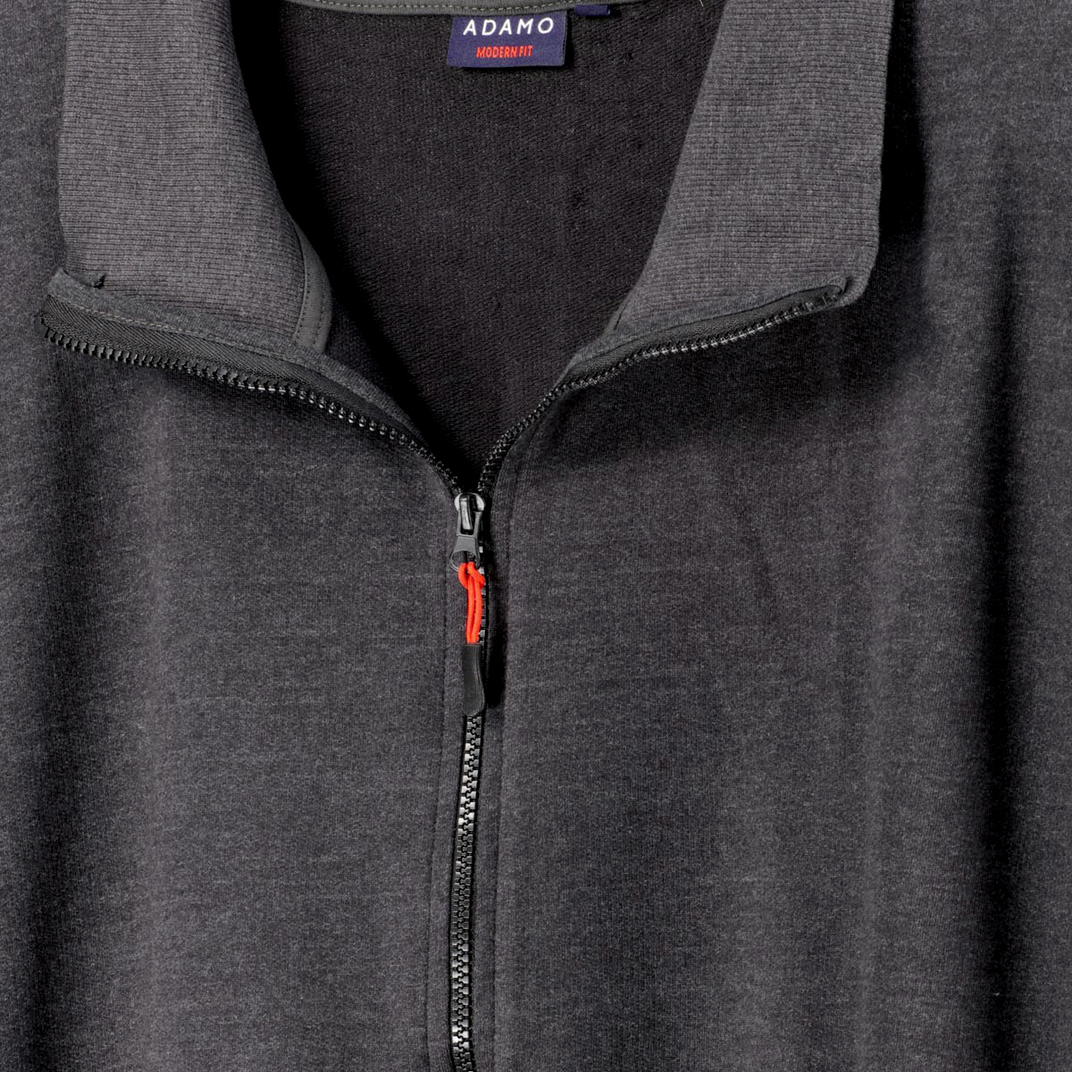 ADAMO Sweatweste mit Seitentaschen anthrazit ADAMO Sweatweste mit Seitentaschen anthrazit