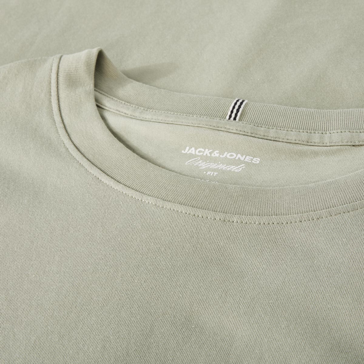Jack&Jones T-Shirt mit Label-Print oliv