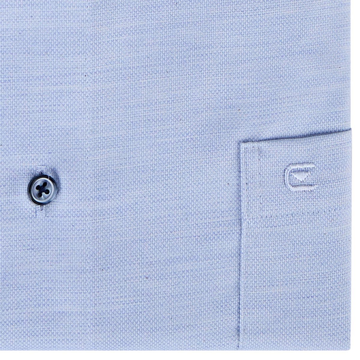 CASA MODA Businesshemd, kurzarm, bügelfrei blau