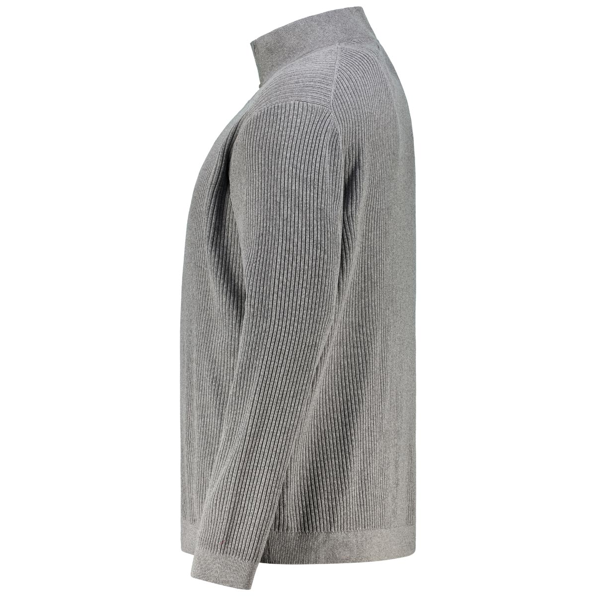 s.Oliver Strickpullover aus Baumwolle grau