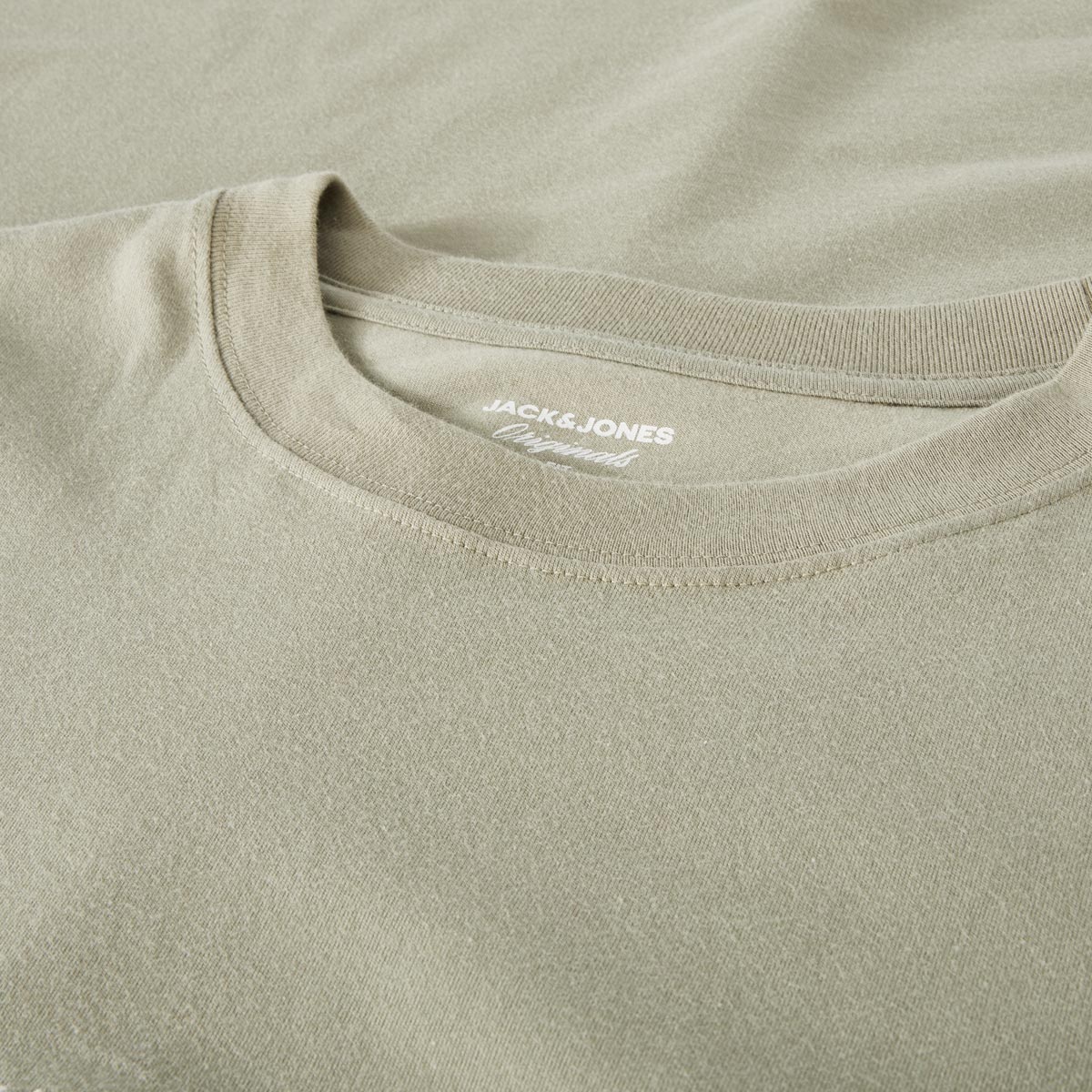 Jack&Jones Basic-T-Shirt Farbe oliv Größe: 5XL günstig online kaufen