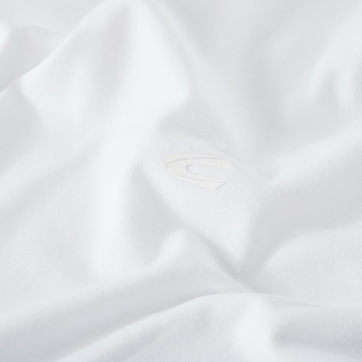 camel active Stretch-Longsleeve, schnelltrocknend und atmungsaktiv weiß